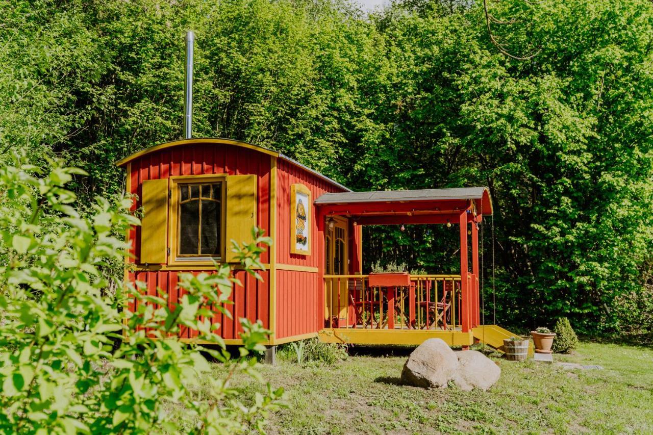 Landhaus Goldene Gans Gross Pankow  Eksteriør billede
