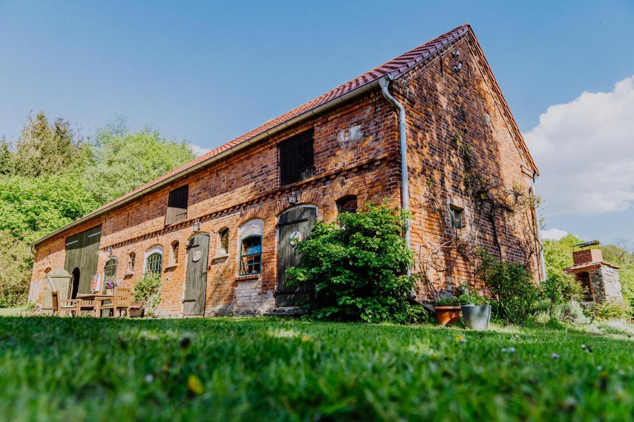 Landhaus Goldene Gans Gross Pankow  Eksteriør billede