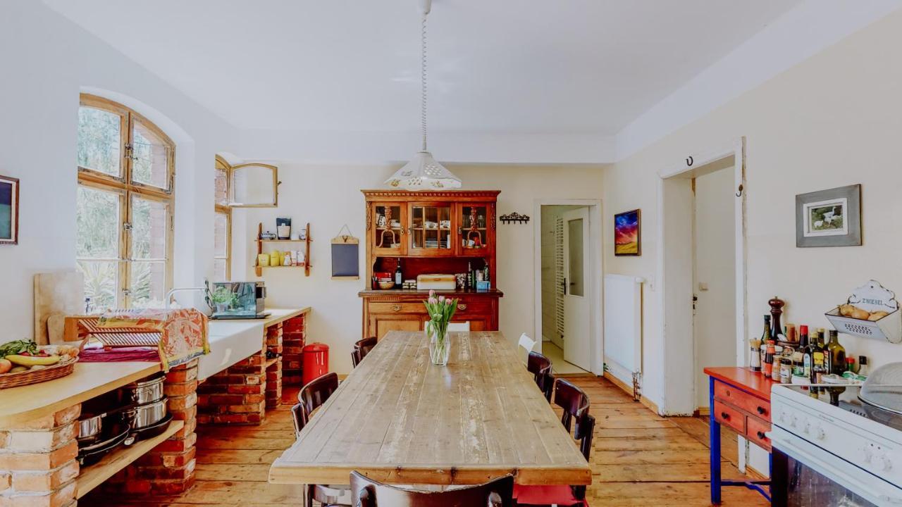Landhaus Goldene Gans Gross Pankow  Eksteriør billede