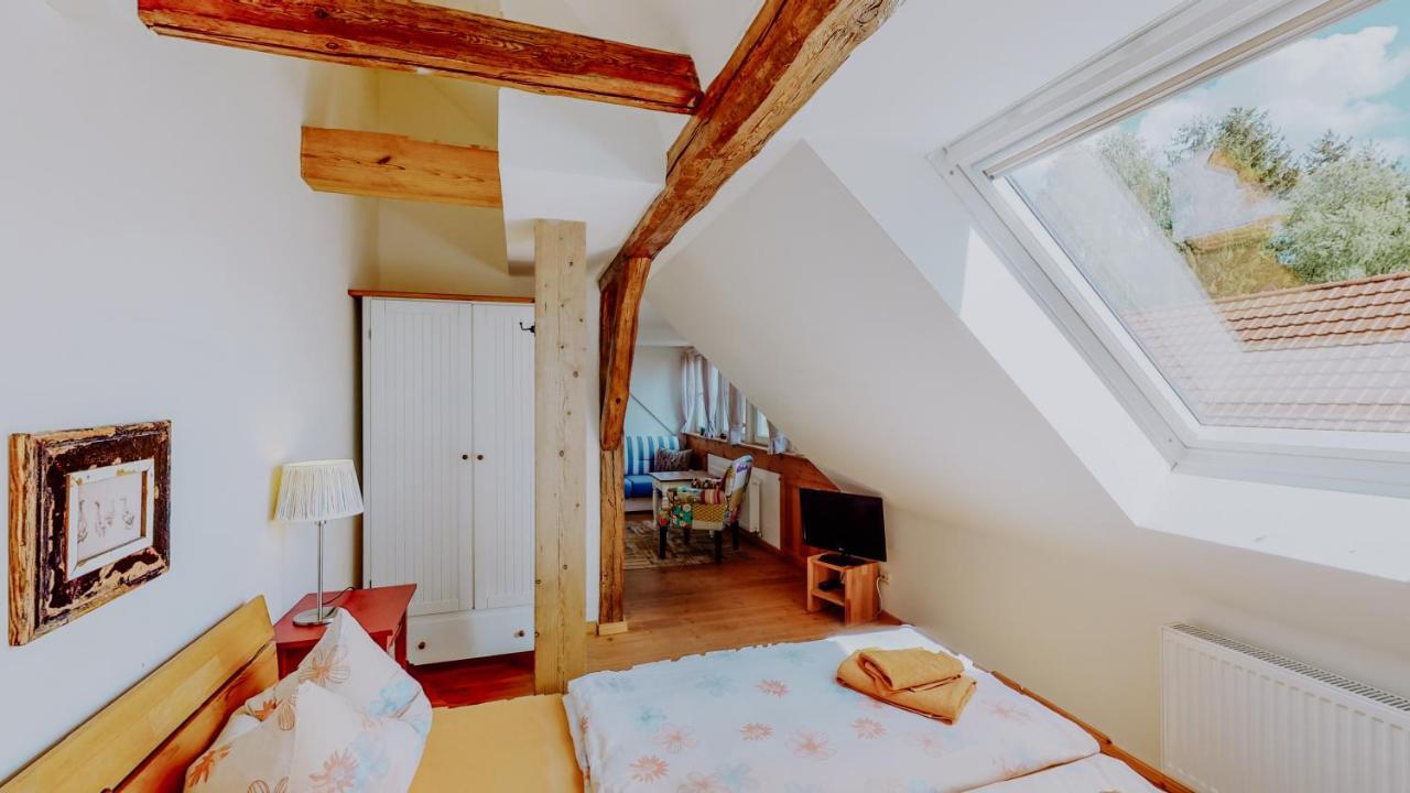 Landhaus Goldene Gans Gross Pankow  Eksteriør billede