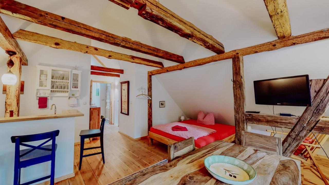 Landhaus Goldene Gans Gross Pankow  Eksteriør billede