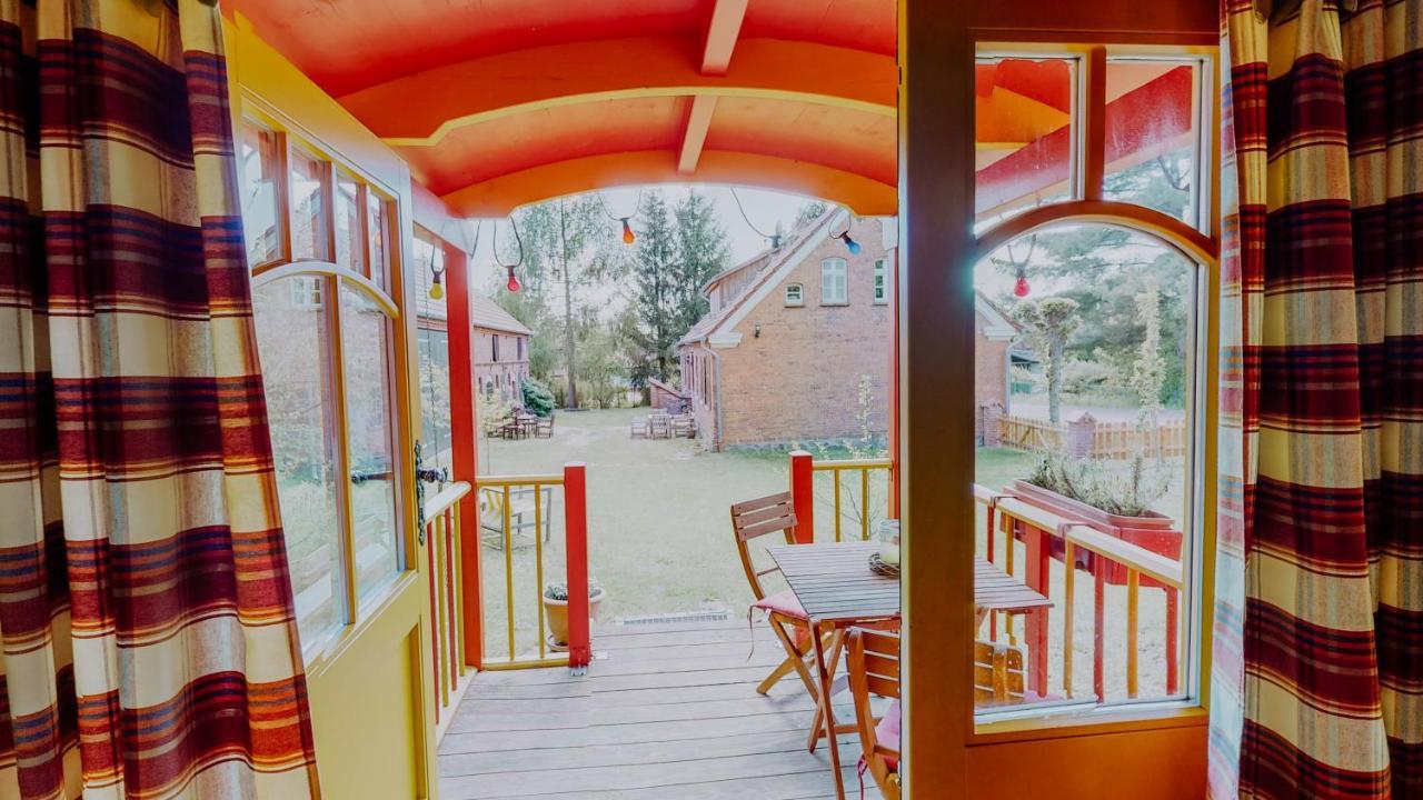 Landhaus Goldene Gans Gross Pankow  Eksteriør billede